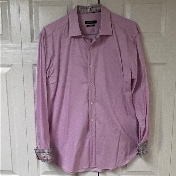 Bugatchi Lavender Dress Shirt - Picture 1 of 5